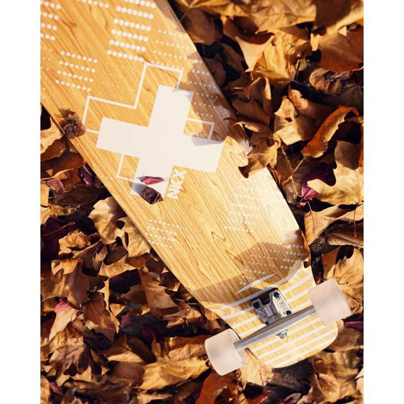 Longboard pro tanec NKX Vegas White 116 cm