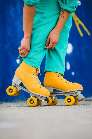 Čtyřkolové brusle Rio Roller Signature Yellow