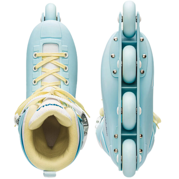 Inline brusle Impala Lightspeed Rekreační kolečka modrá a žlutá