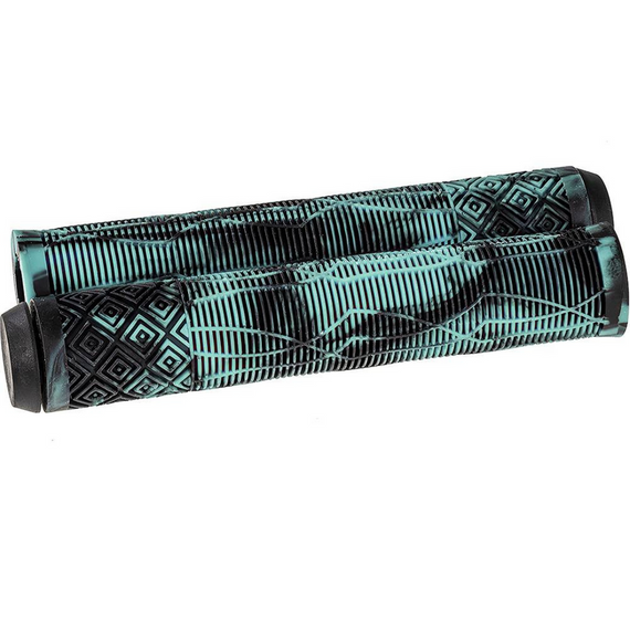 Gripy Rączki do Hulajnogi Wyczynowej NKD Shadow Grips Czarno-Miętowy 160 mm