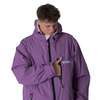 Poncho Ponczo Kurtka Story Change Robe Baby Purple Jeżynowy
