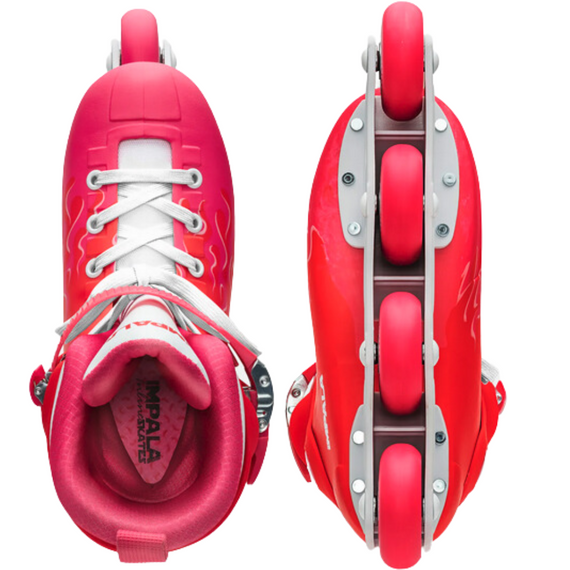 Inline brusle Impala Lightspeed Flames Rekreační kolečkové brusle