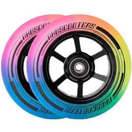 NKD Mono Street Stunt Scooter Wheels Rainbow 115 mm