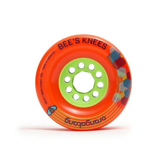Longboardová kolena Orangatang Bee's Orange 90mm 80A