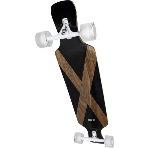 NKX Signature Pro Walnut Flex2 longboard ze skelného vlákna 100 cm
