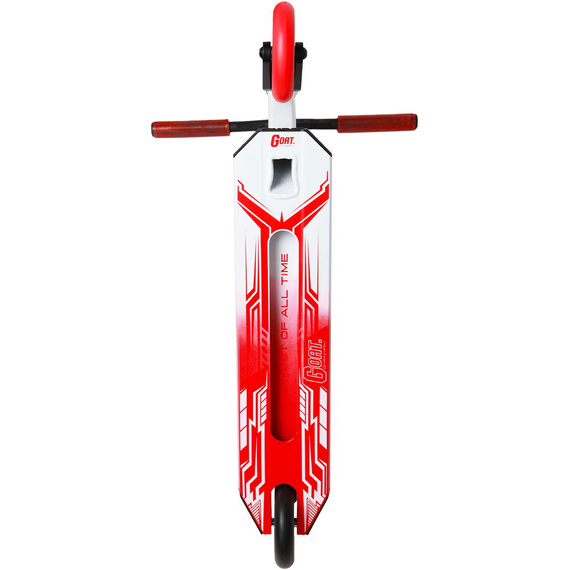 NKD GOAT Stunt scooter Bílý a červený wys. 83 cm