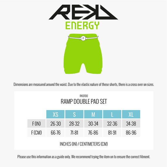 Spodenki ochronne REKD Energy Impact Shorts Czarne L