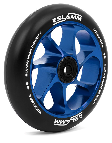 Kolečko koloběžky Slamm Team Black/Blue 110 mm (1 ks).)