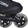 Łyżworolki Uniwersalne Inline STORY Vision Czarne