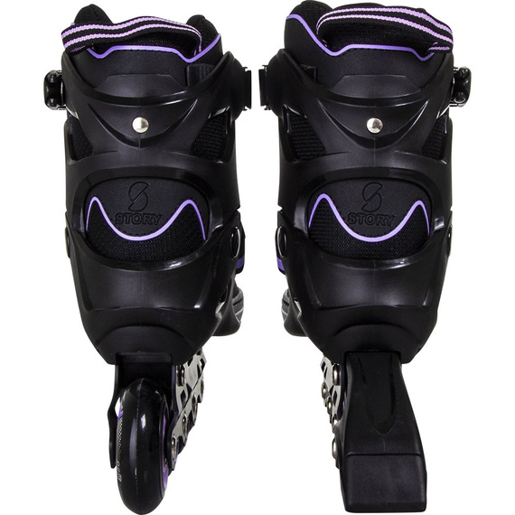 Story Fusion Nastavitelné inline brusle Purple