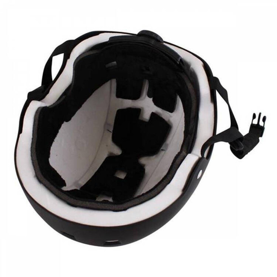 NKX Brain Saver Skateboardová helma Black Ride Hard