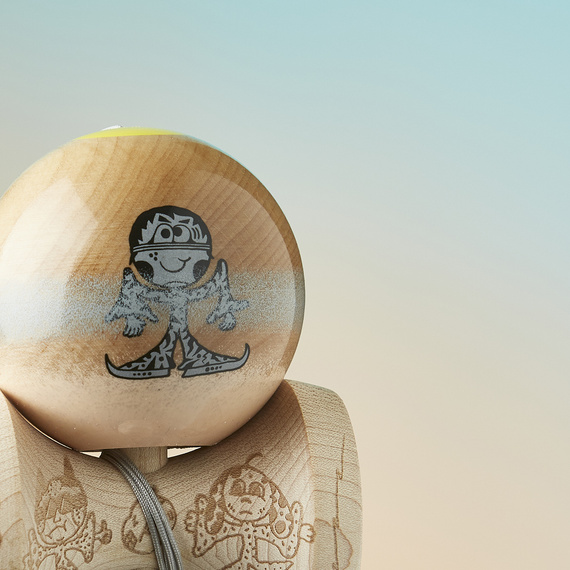 Kendama KROM Zoggy N' Moggy Sandplanet