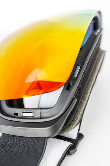 REKD Ascent MagSphere Snow Goggle Kit Black/Chromatic Torch M/L snowboardové a lyžařské brýle