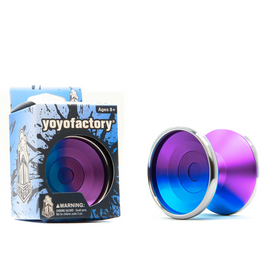 Kovové yoyo pro Advanced YoYoFactory BiMetal Blue/Purple