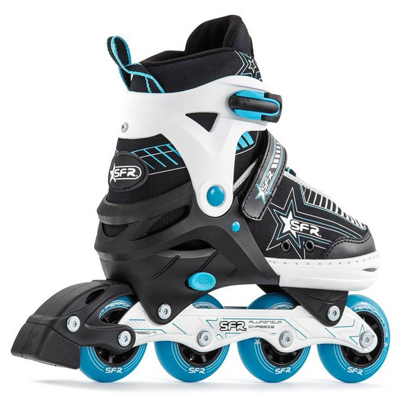 Nastavitelné inline brusle SFR Pulsar Blue S