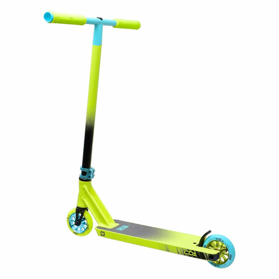 CORE CD1 Complete Stunt Scooter Lime Blue wys. 81 cm