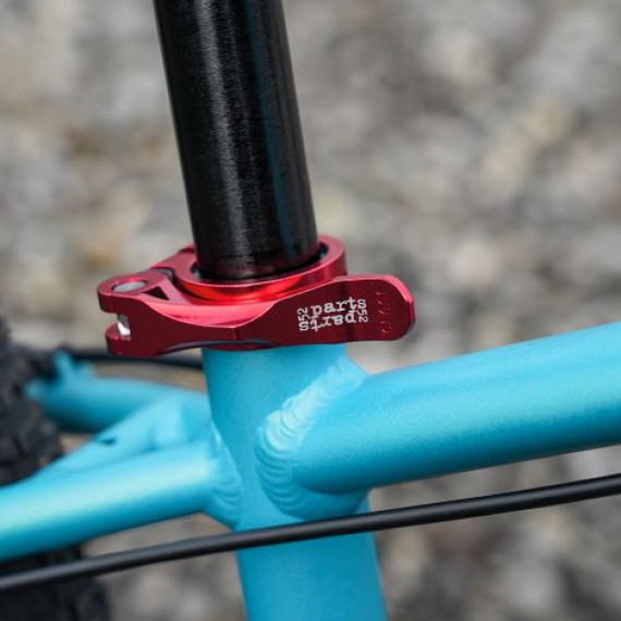 Lehké dětské kolo KUbikes 24S DISC Tyrkysová a duhová barva