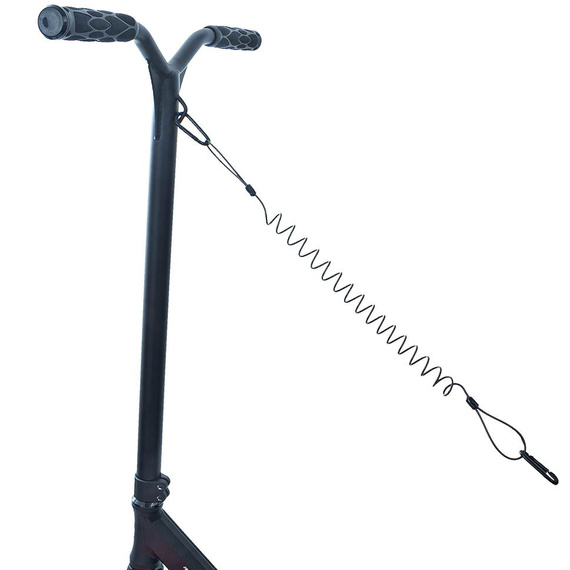 NKD Pro Snow Stunt Scooter Black wys. 87,5 cm