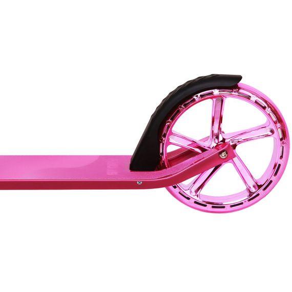 Přepravní koloběžka s velkými koly Story Urban GO! Brokátová růžová 