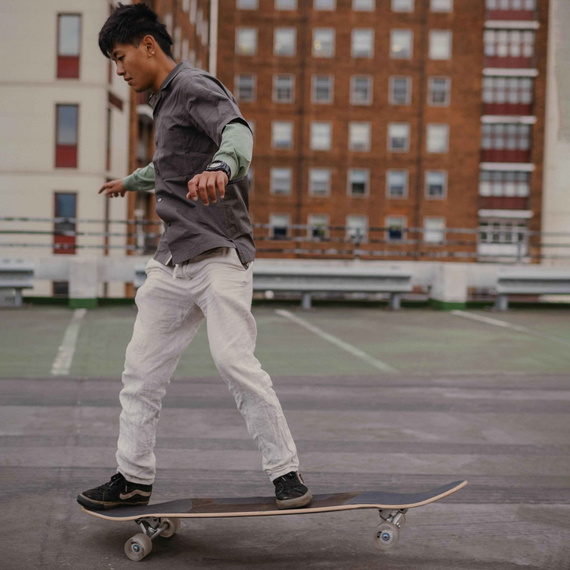 NKX Superior Dancing Longboard Olive Mango 44"