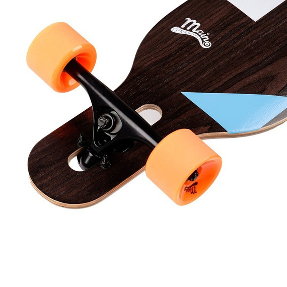 Longboard Drop-thru Symmetrical Main Geometrix Blue 105 cm