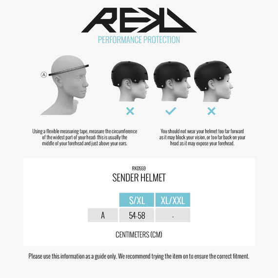 REKD Sender Sněhová přilba S/XL černá