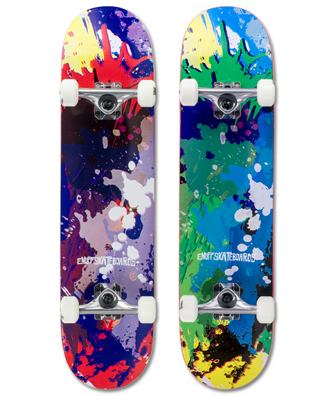 ENUFF SPLAT Zelenomodrý skateboard 7.75"