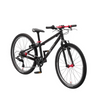 Lehké dětské kolo KUbikes 24S Black and Red