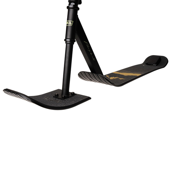 Hulajnoga Wyczynowa na śnieg NKD SNOW Stunt Scooter Czarno-Zielony wys. 91 cm
