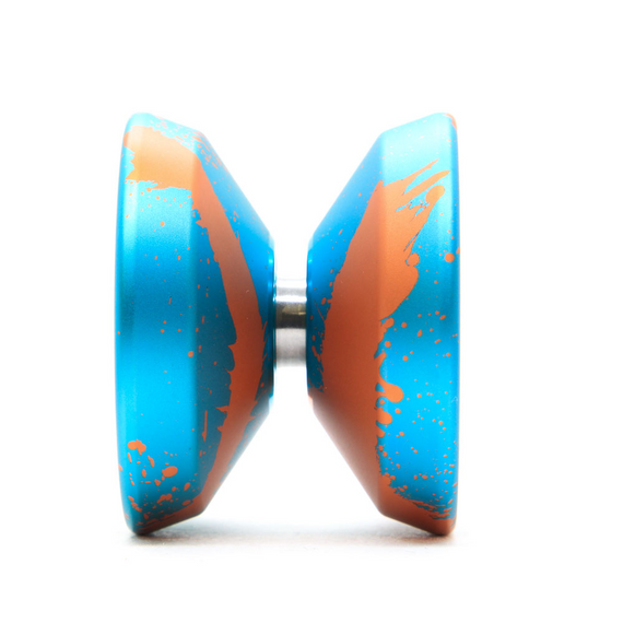Yoyo pro pokročilé YoYoFactory Czech Point Pivot Turquoise-orange