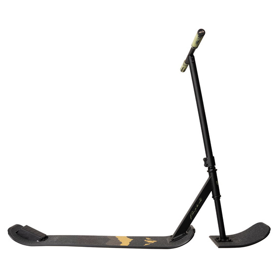 Hulajnoga Wyczynowa na śnieg NKD SNOW Stunt Scooter Czarno-Zielony wys. 91 cm