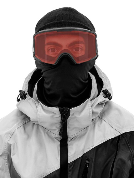 REKD Classic SnapFit Snow Goggle Kit Black/Chromatic Sapphire M/L snowboardové a lyžařské brýle