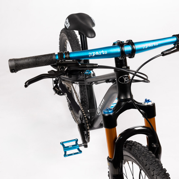 KUbikes 20S DISC Tyrkysové superlehké dětské kolo