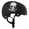 NKX Brain Saver Skateboardová helma Black Skull 