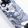 Kompletní městský sportovní modrý skateboard Skeleton 7.25"