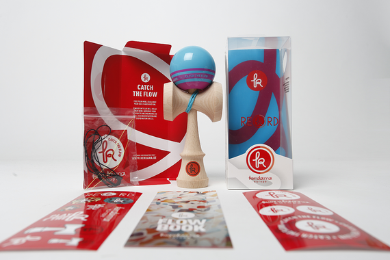 Kendama Europe Record Plus Aqua MC Wildfire