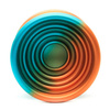 Kovové yoyo YoYoFactory Bullseye Orange Teal Fade