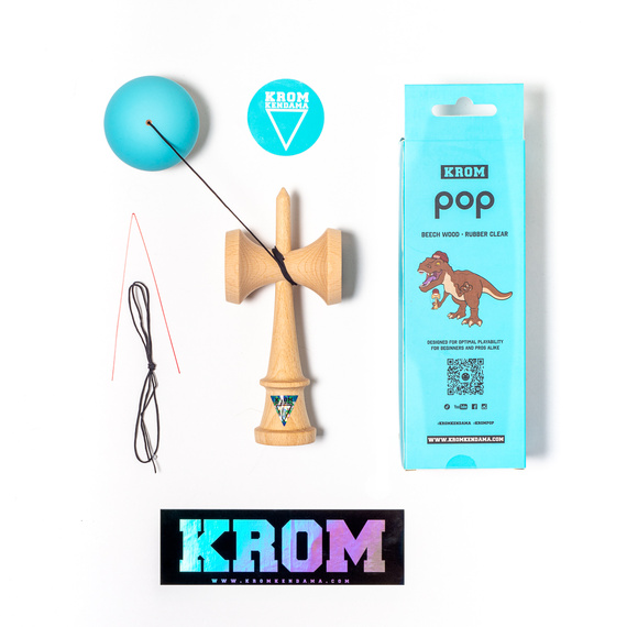 Kendama Krom POP Světle modrá
