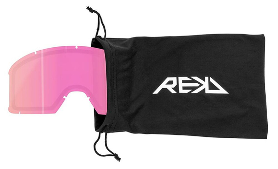 Szkła do gogli na snowboard i narty REKD Classic SnapFit Lens Chromatic Blossom
