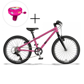 KUbikes 20s superlehké dětské kolo růžové