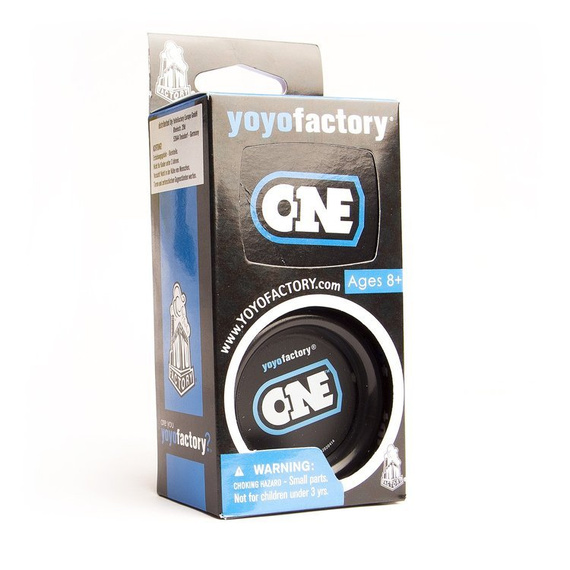 Yoyo dla początkujących 2 łożyska YoYoFactory ONE Czarny
