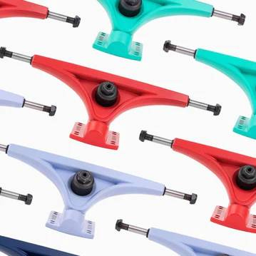 Trucky na longboard Bear Grizzly Gen 6 Reverse Kingpin 180mm 50 stupňů Red