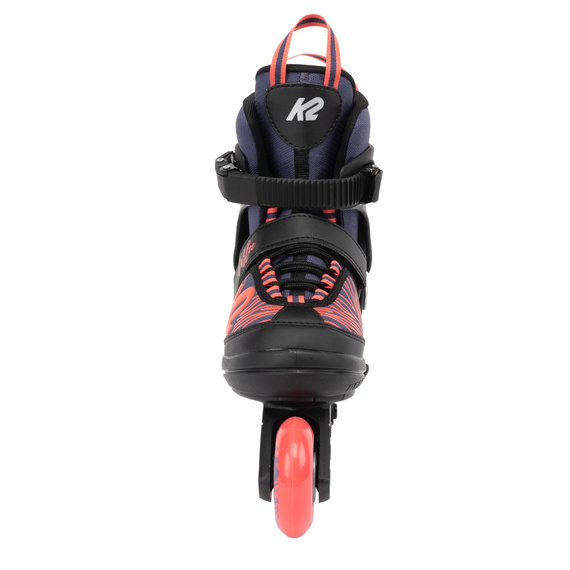 K2 Marlee nastavitelné kolečkové brusle pro děti Black-Purple-Coral