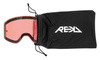 REKD Rocker MagLock Snow Goggle Kit White/Mirror M/L snowboardové a lyžařské brýle