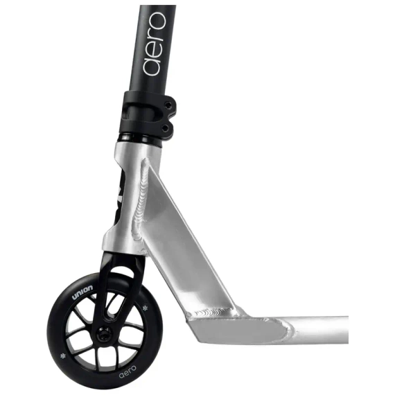 Hulajnoga Wyczynowa Union Aero XS Scooter Czarno-Srebrny wys. 73 cm