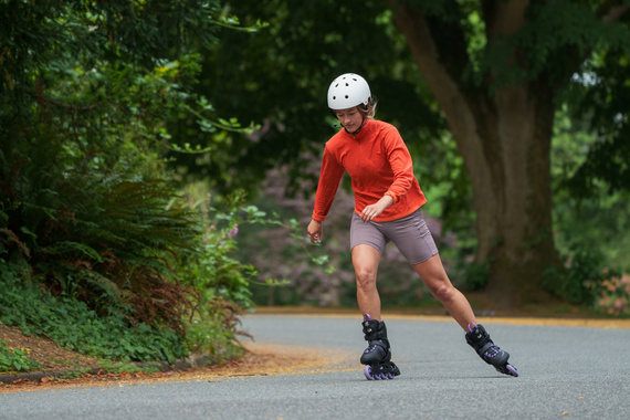 Kolečkové brusle K2 Alexis 80 Pro černo-fialové