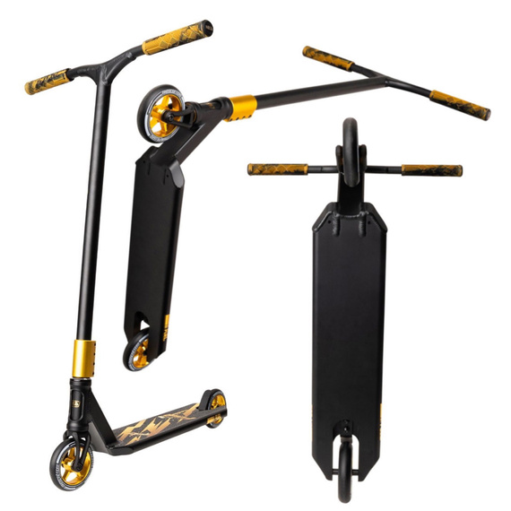 Hulajnoga Wyczynowa NKD Fuel Czarno-Złoty wys. 92 cm