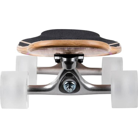 Longboard pro tanečníky NKX Geometric Olive Pink 112 cm