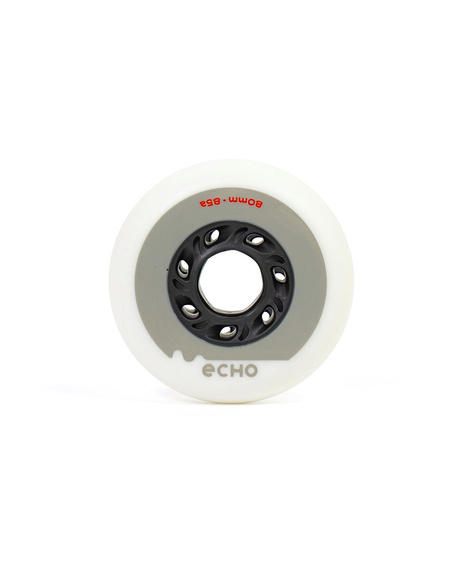 Echo Drift Wheels White/Cream 80 mm (4 ks) kolečka pro kolečkové brusle.)