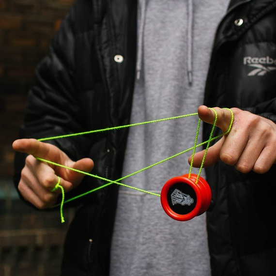Zestaw Yoyo dla początkujących YoYoFactory ONE + Holder yoyo + 10 Sznurków